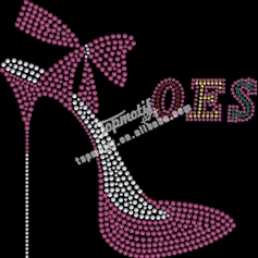 rhinestone applications for dresses oes high heel shoes iron on transfers