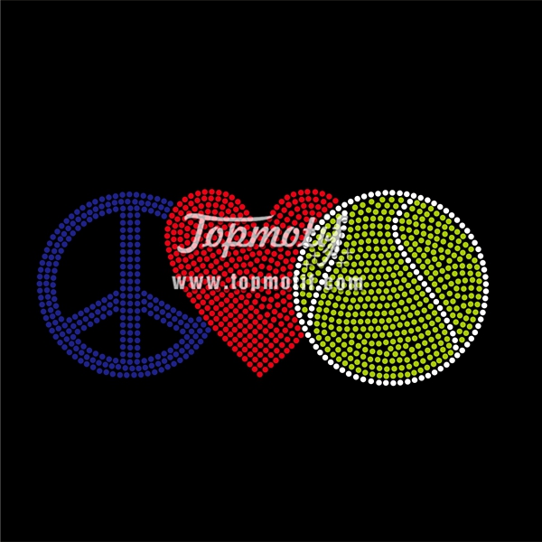 wholesale Peace Love Tennis Custom  …