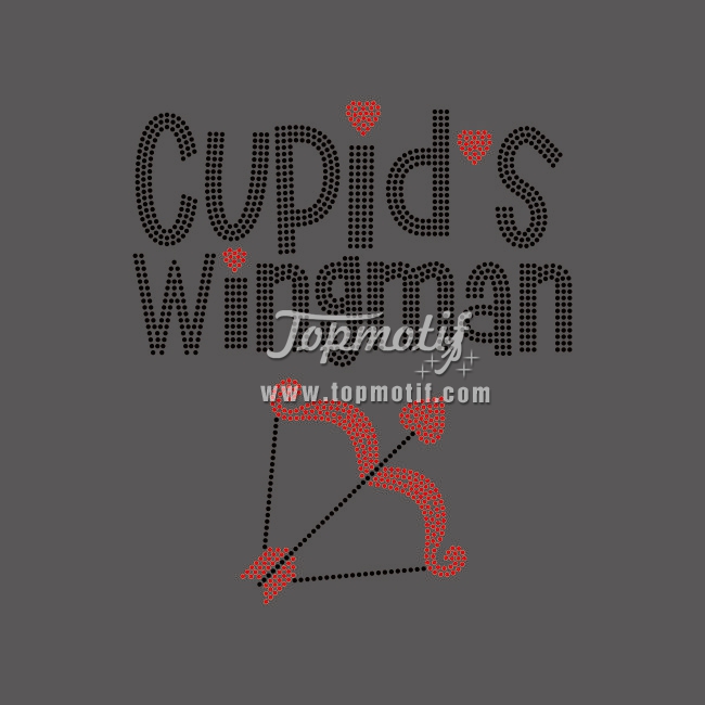 cupids wingman custom design shirt heat transfers wholesale