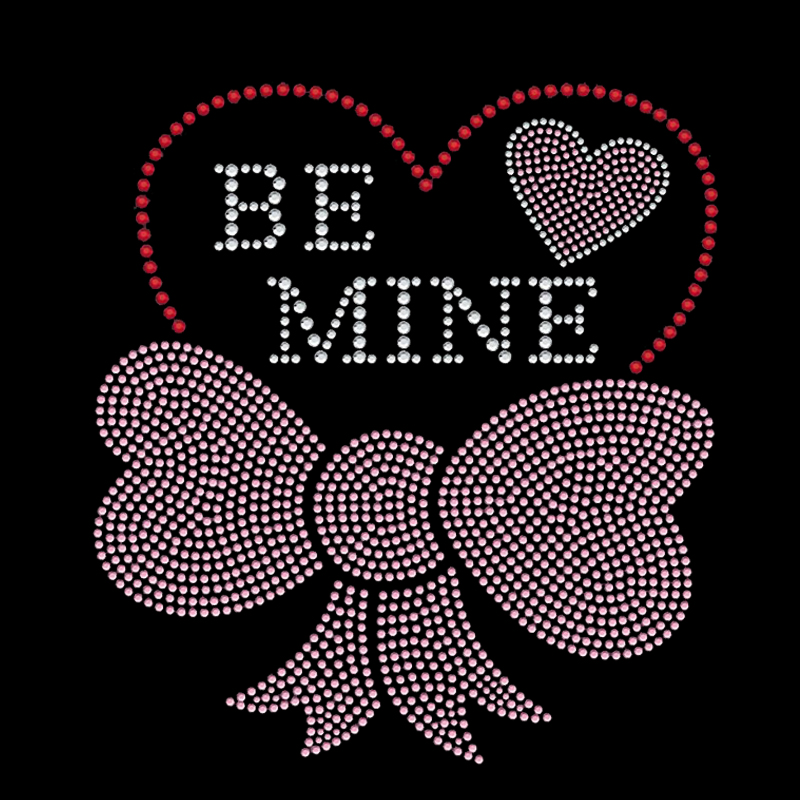 wholesale Be mine cute heart bows r …