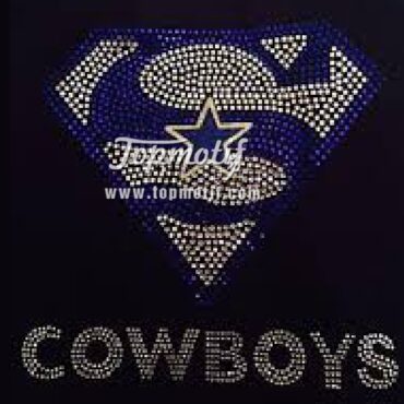 wholesale Cowboys sports Rhinestone …