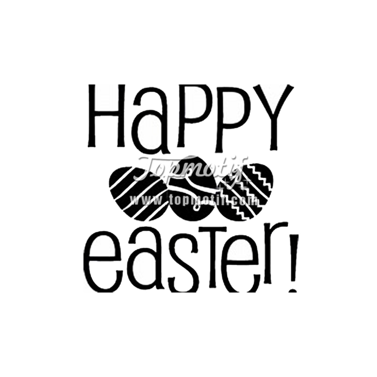 Design you shirt pattern for HAPPY EASTER printing heat transfers