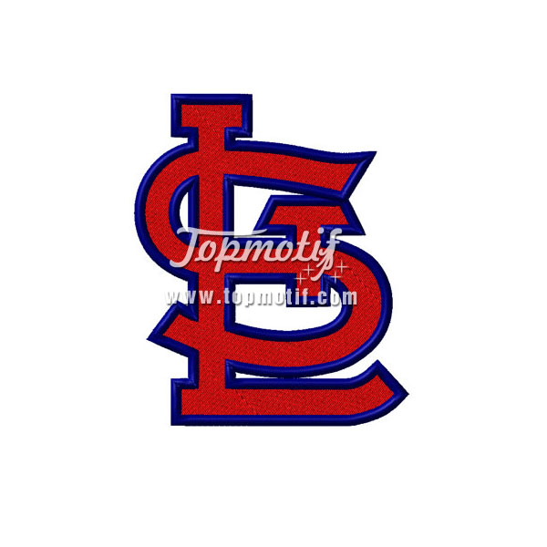 wholesale Embroidered Patch Cardinals Embroidery Patch Logo