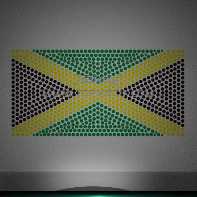 wholesale South Africa Flag Rhinest …