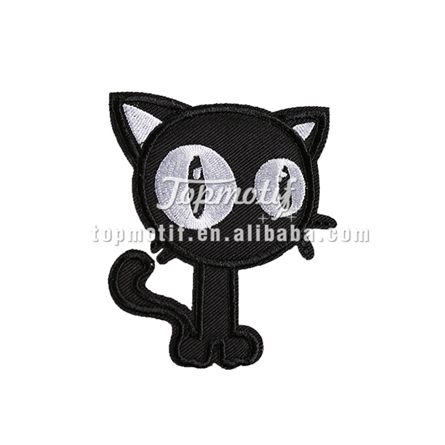 Heat Press Patch Cat Embroidery Design