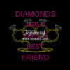 Diamonds Are Girls Best Friend Rhinestone Motif Transfer