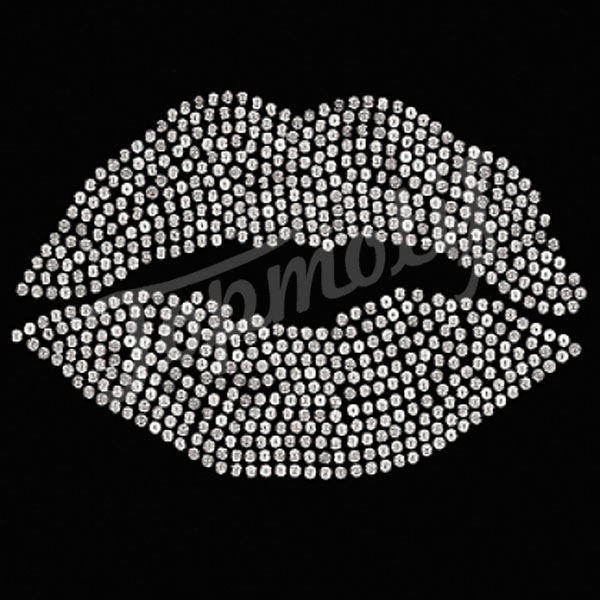 wholesale Siliver kissy lips hot fi …