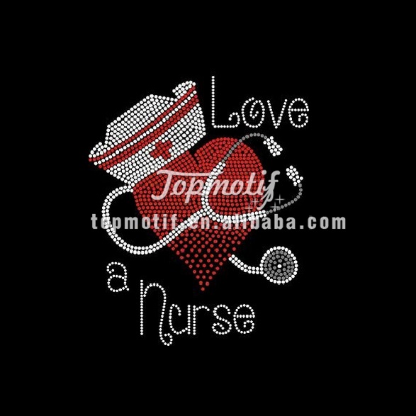 wholesale love nurse pattern iron o …