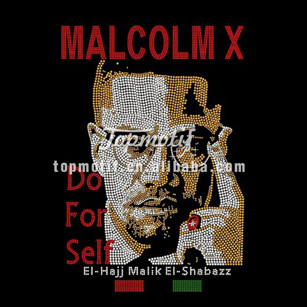 wholesale Custom Iron Ons Malcolm X …