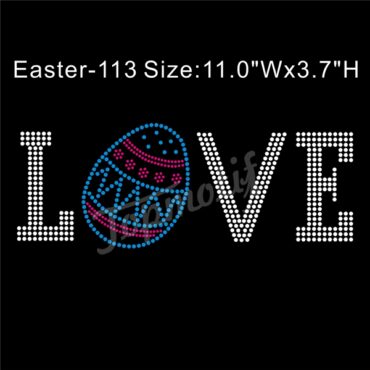 wholesale Iron On Bling Letters Lov …