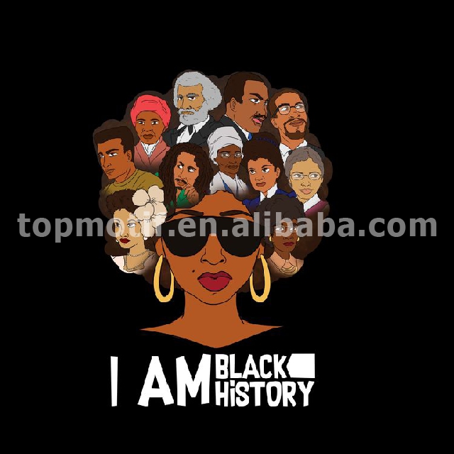 I am Black History Wholesale Heat Transfer Vinyl Design