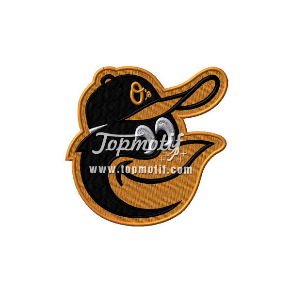 Custom Embroidery Patch Orioles Patch Wholesale