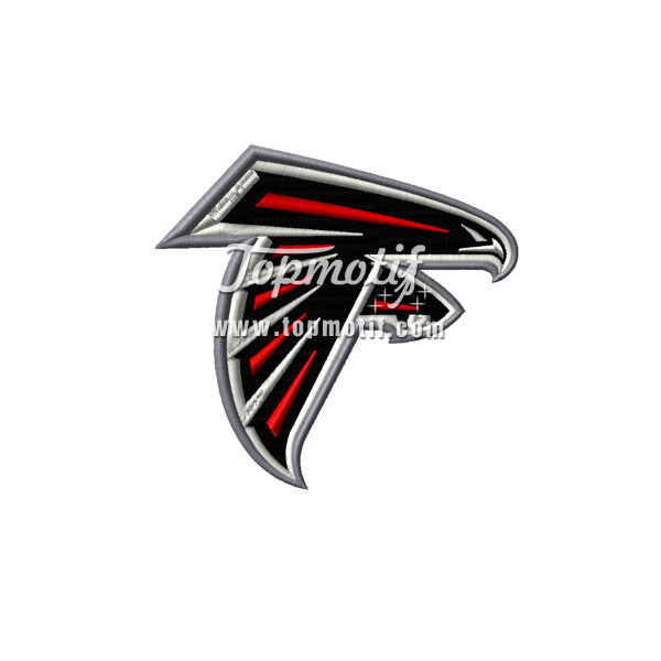 wholesale Cloth Embroidered Badges Falcons Patch Custom