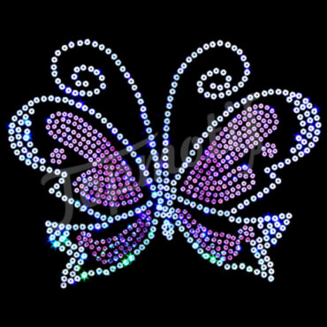wholesale Hot fix motif butterfly r …
