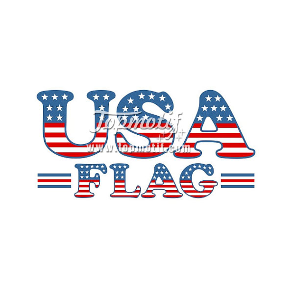 T Shirt Iron On Decals American Fla …