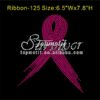 Breast Cancer Ribbon Rhinestone Transfer Survivor Hotfix Stone Motif