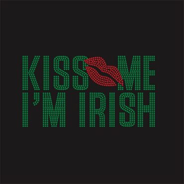 St.Patrick’s day kiss me i’m Iris …