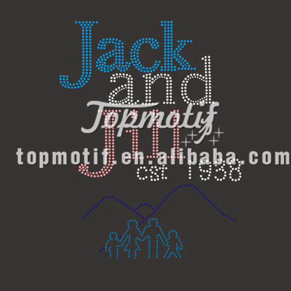 Jack and Jill 1938 rhinestone