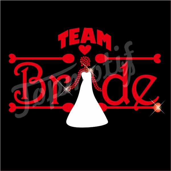 wholesale Beautiful Team Bride Iron …