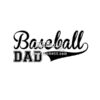 Iron On Vinyl Baseball Dad Transfer Decal Printing
