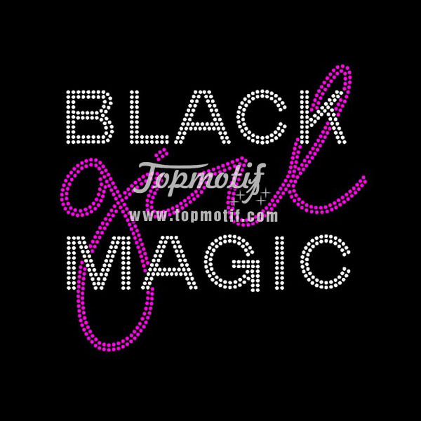 Iron On Rhinestones Designs Black Girl Magic