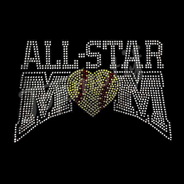 wholesale All Star Mom Softball Hot …