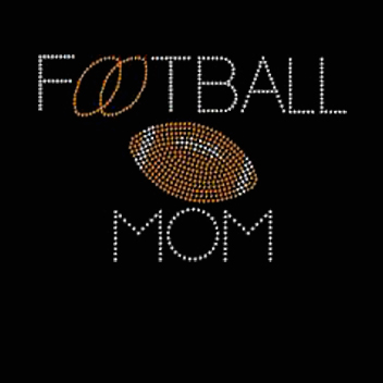 wholesale Football Mom Rhinestone M …