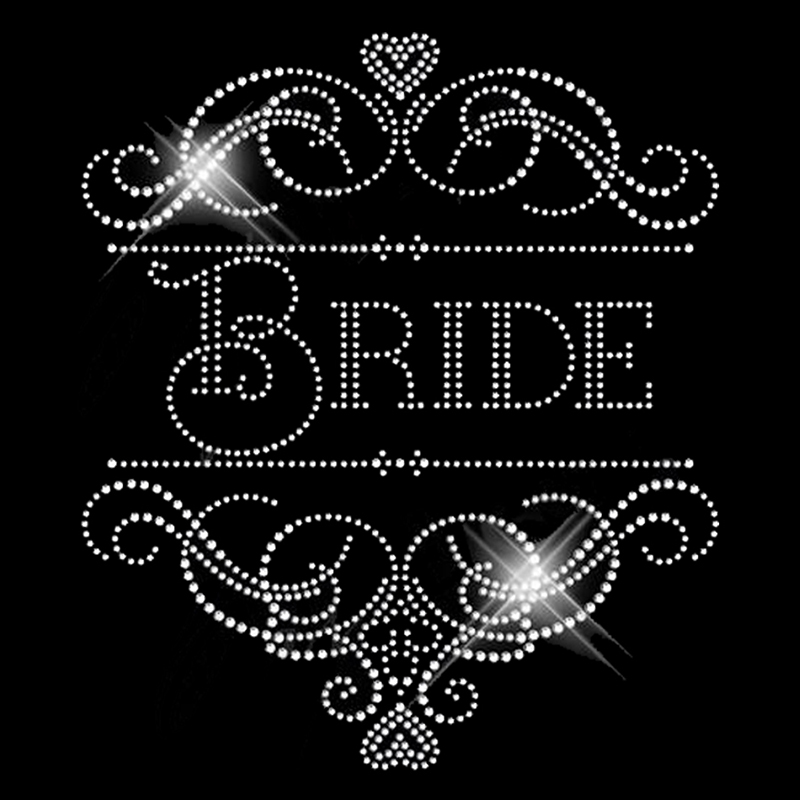 wholesale Bride Iron On Crystal Fas …