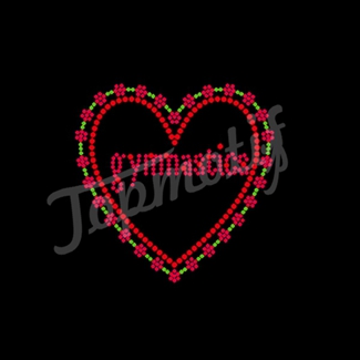wholesale Colorful gymnastics heart …