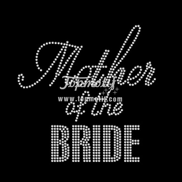 Mother Of The Bride Wholesale Iron On Transfer
