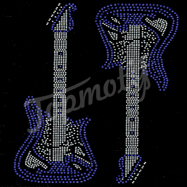 wholesale Blue guitar custom iron o …
