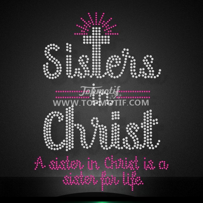 wholesale Sisters in christ hotfix  …