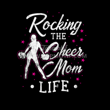 New Cheer Mom Design Custom Print h …
