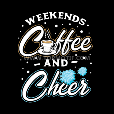 Coffee Cheer Custom Design Print he …